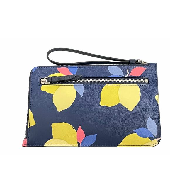 Kate Spade Cameron Medium Lemon Wristlet Bag - Picture 5 of 5